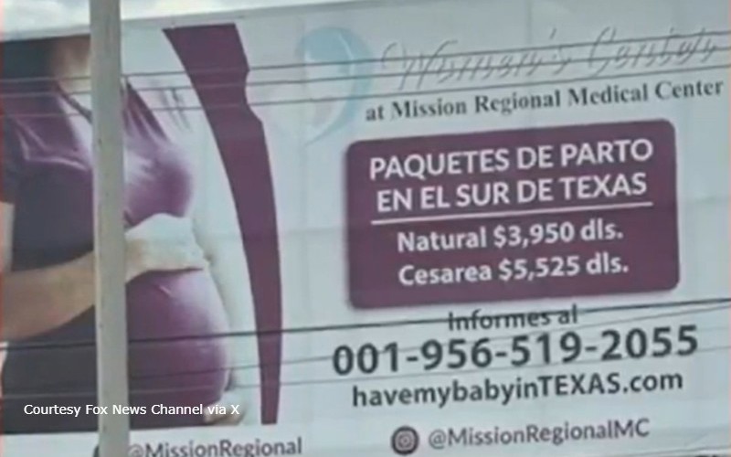 Texas lawmaker calls on governor, legislature to act immediately to end birth tourism