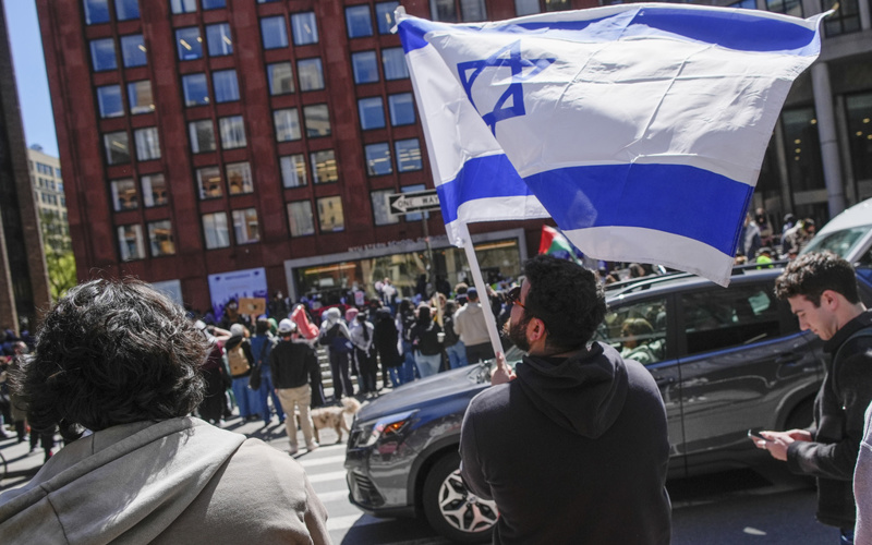 College news editor choosing to see 'silver lining' in swastika flag incident