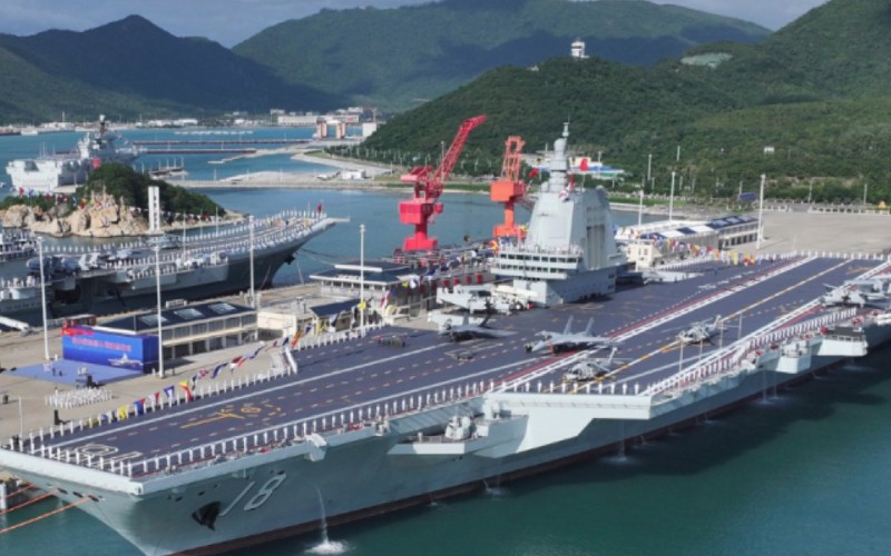 The Fujian called a display of Xi Jinping's domination aspirations