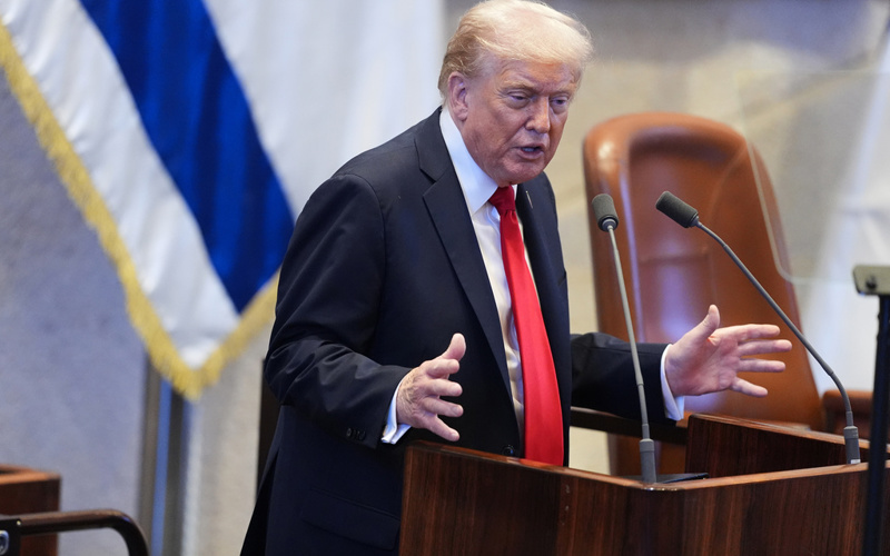 Trump urges Israel to seize chance for peace ahead of Egypt summit on Gaza's future