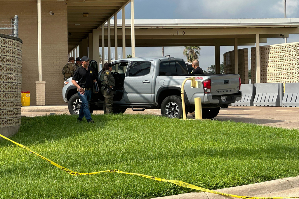 Shooter killed after attack at a Texas US Border Patrol facility