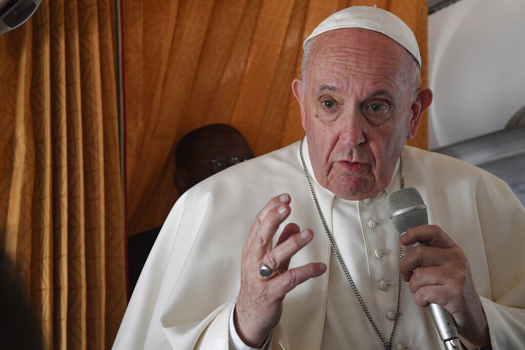 Pope's remarks on homosexuality cloud the issue