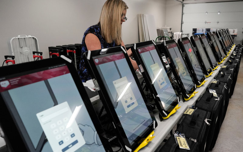 Georgia lawmakers end annual session without settling conflict on voting machines