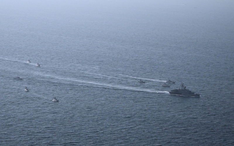 Iran fires on ships in Strait of Hormuz as Tehran imposes restrictions again