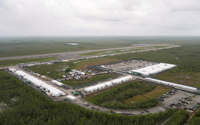 Deportation flights from Florida's 'Alligator Alcatraz' detention center have begun