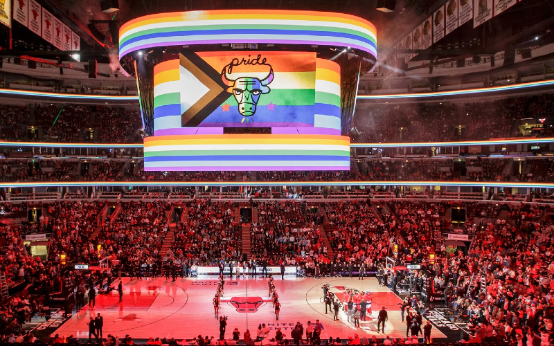 NBA, pretty tolerant of thuggery, draws line over dunking on 'Pride'