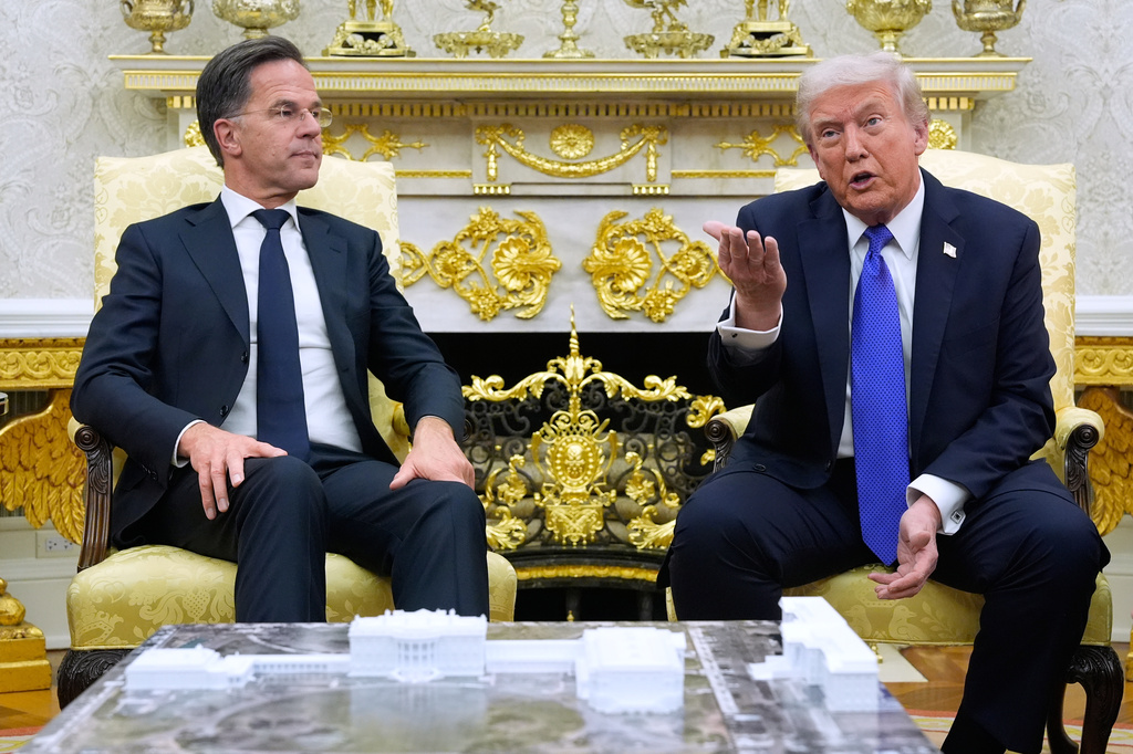 Trump to meet NATO leader Rutte as he muses about pulling out of the military alliance