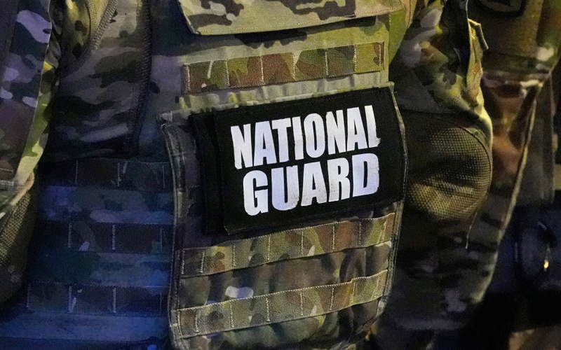 National Guard member is shot while breaking up a fight in Washington