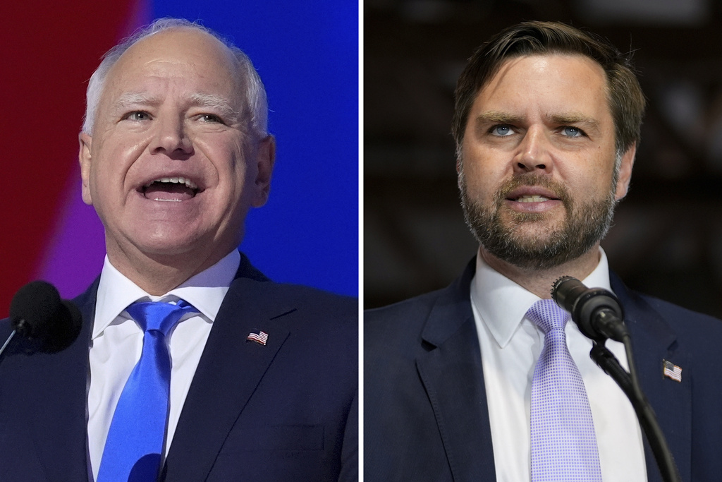 JD Vance and Tim Walz set to face off in their vice presidential debate