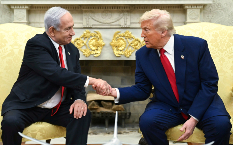 Trump sets off for the Mideast to mark a ceasefire deal and urge Arab leaders to seize the moment