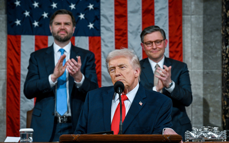 Trump says the 'nation is back, bigger, stronger than ever before'
