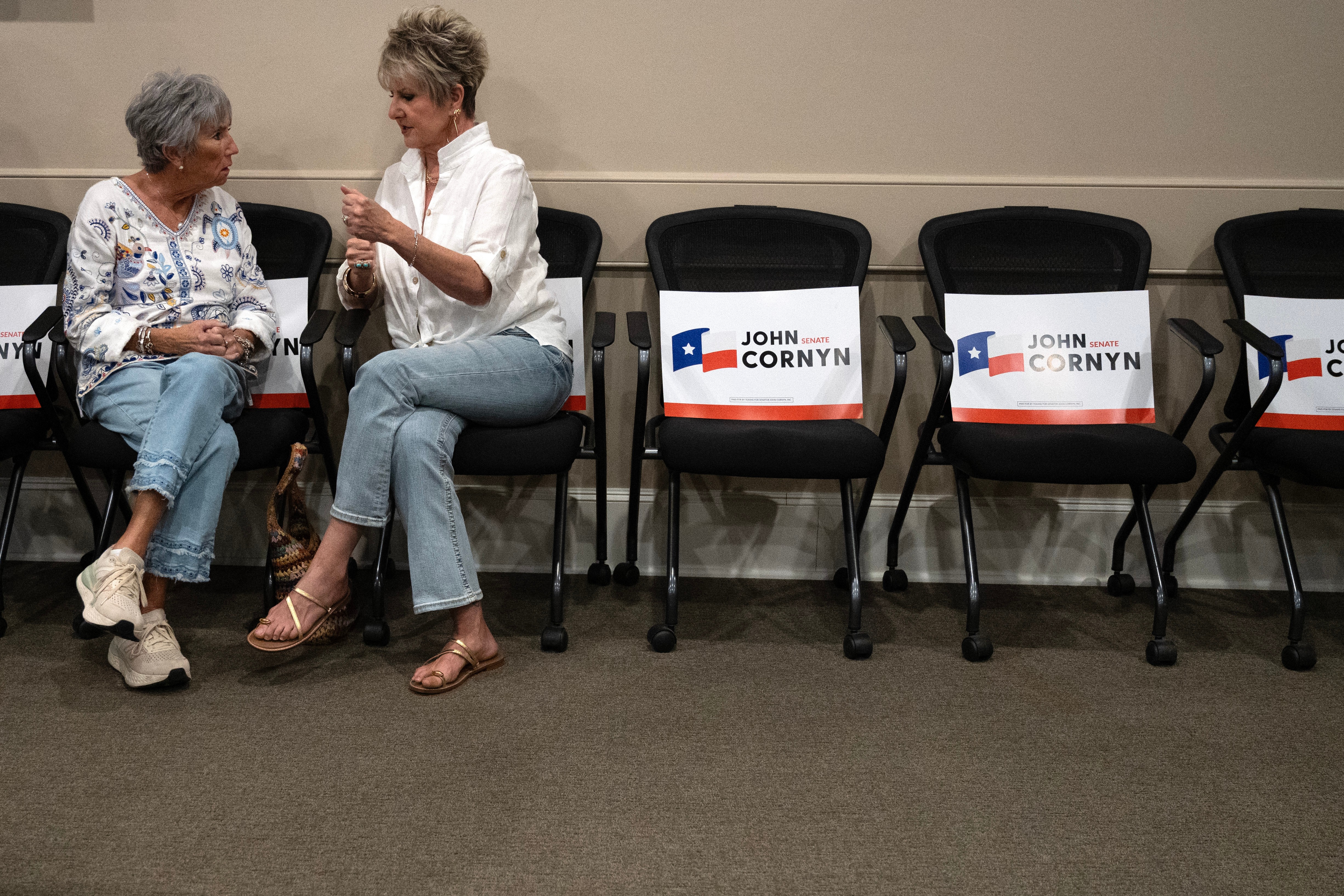 Cornyn and Paxton flood Texas airwaves in final day of GOP Senate runoff