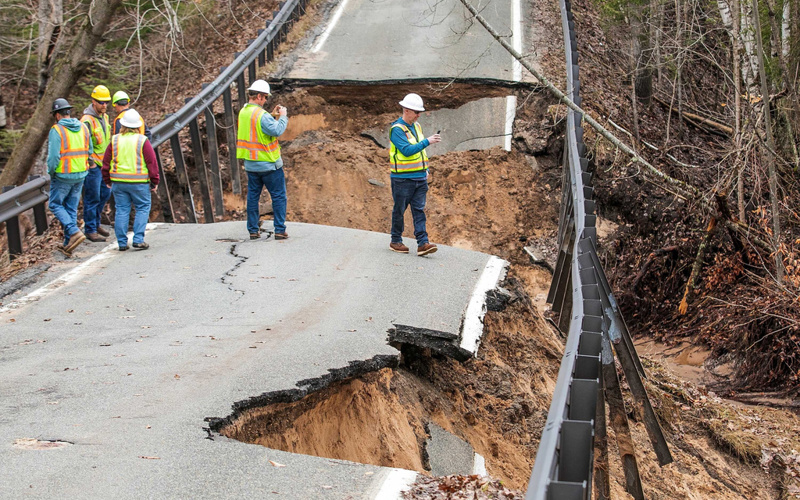 Parts of US dealing with heavy storm damage
