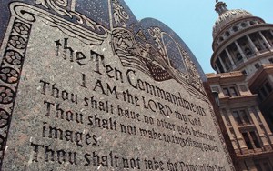 Ten Commandments law prevails in Texas