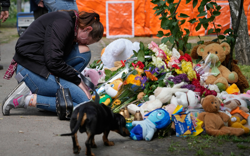 Kyiv mourns as death toll from Russian attack in the Ukrainian capital rises to 24
