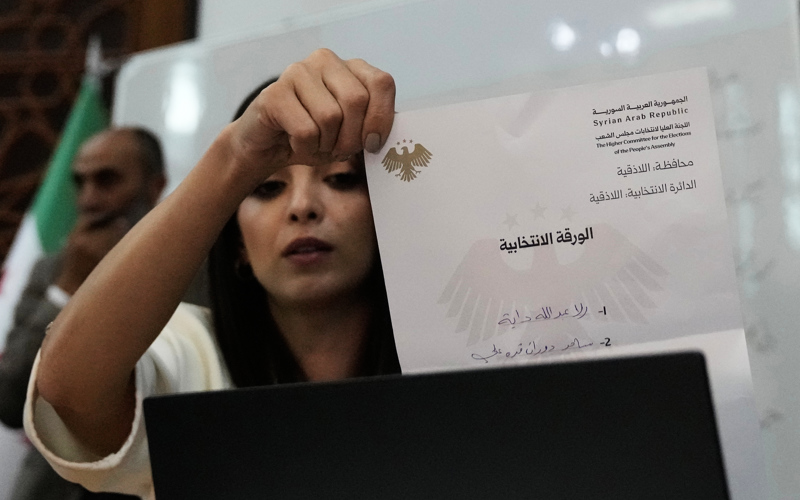 Syria holds first elections since Assad's ouster, marking a cautious step in political transition