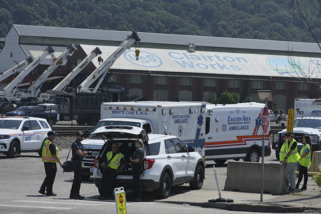 At least one dead and dozens injured in Pennsylvania steel plant explosion
