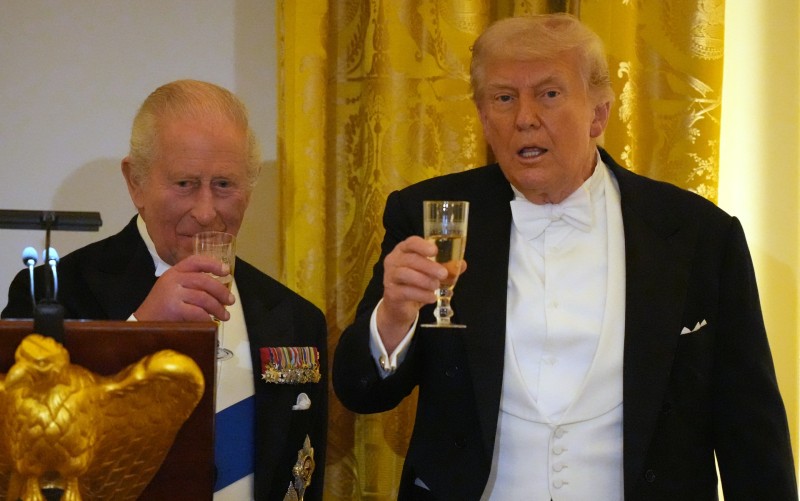  King Charles charms President Trump amid 'soured' relationship with prime minister