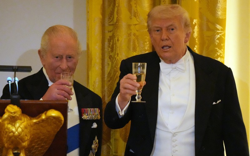 King Charles charms President Trump amid 'soured' relationship with prime minister