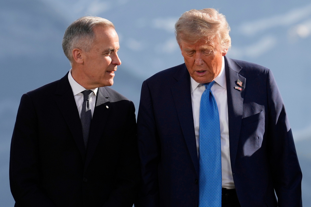 Canadian PM Carney visits Trump to discuss trade