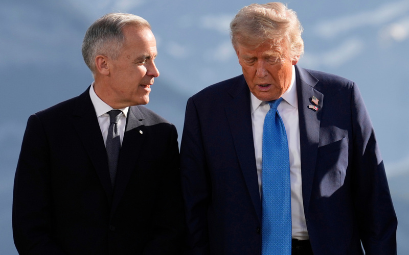 Canadian PM Carney visits Trump to discuss trade