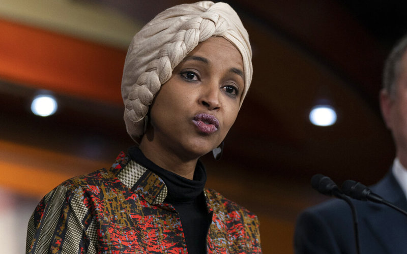 Republican candidate says he's uniquely qualified to challenge Omar