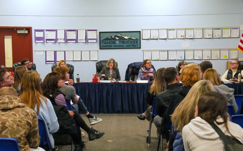 School district showdown over males in womens' sports