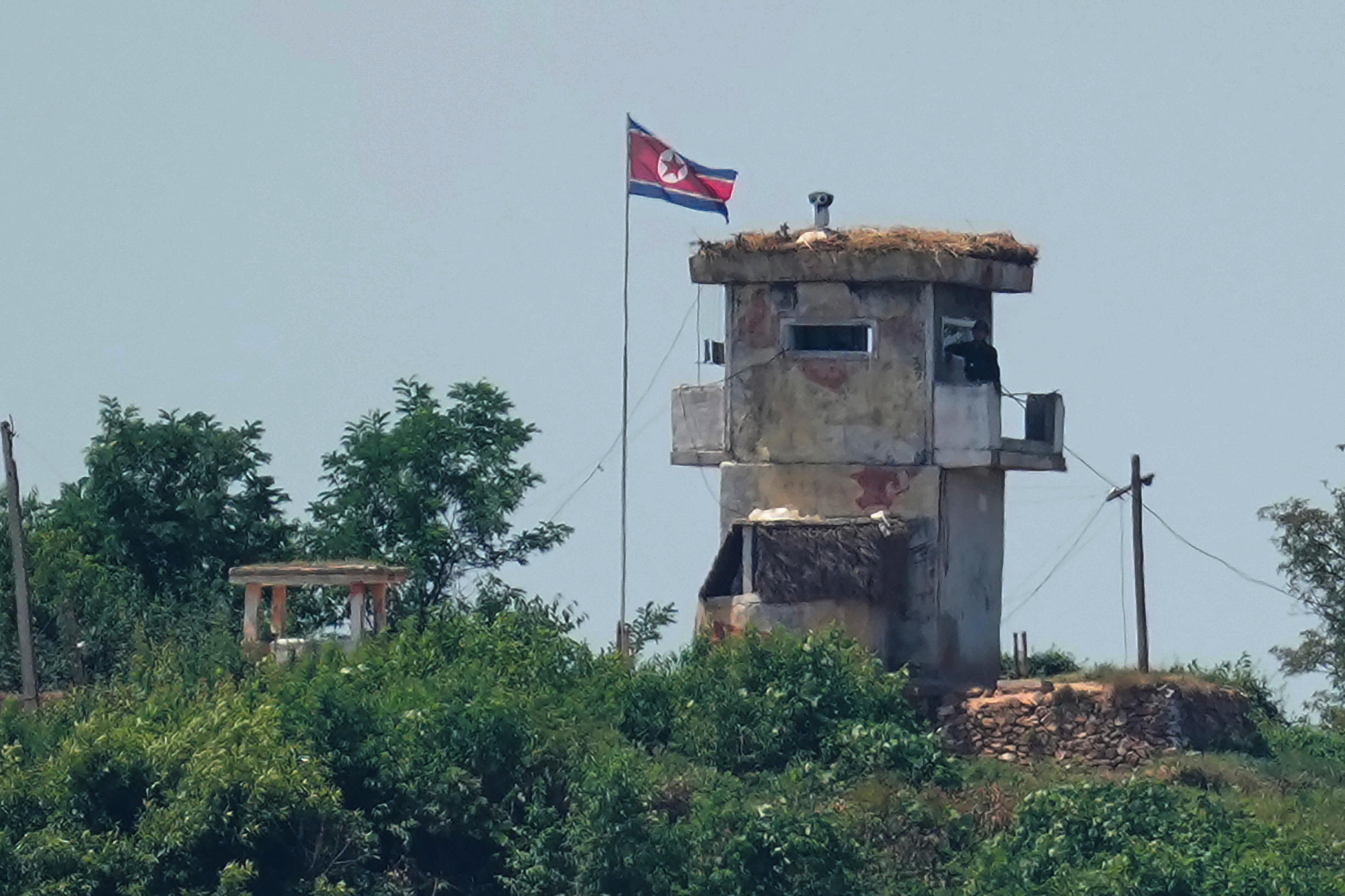 North Korean soldier defects to South Korea across the rivals' heavily fortified border