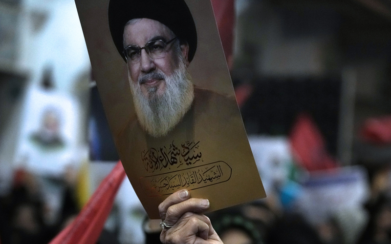 Hezbollah leader Nasrallah was killed last year inside the war operations room, aide says