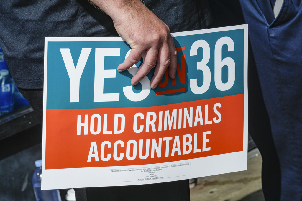 California voters pass measure aimed at getting tough on crime