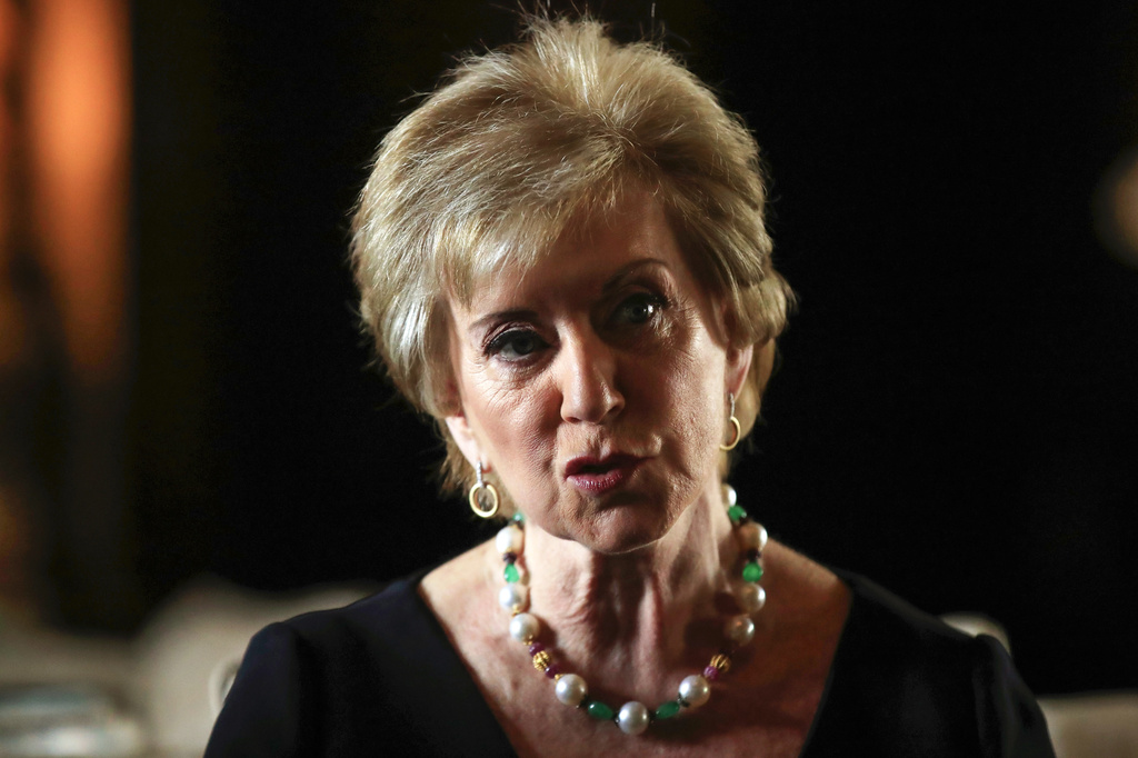 Trump picks Linda McMahon to be his education secretary