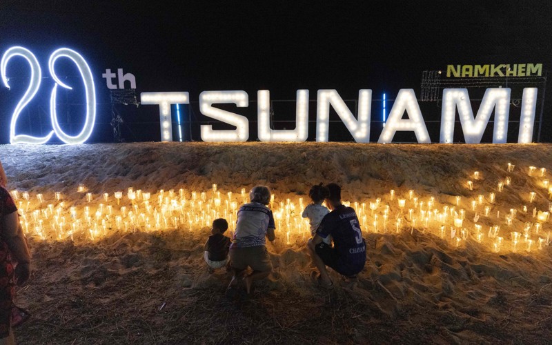 Prayers and tears mark 20 years since the Indian Ocean tsunami that killed some 230,000 people