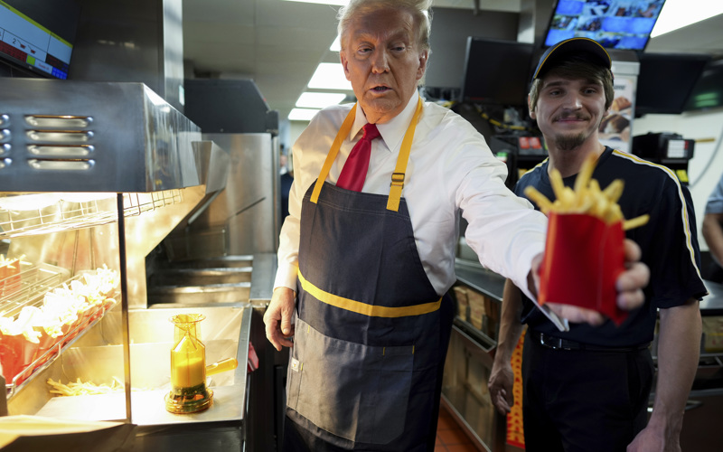 Why Trump at McDonald's matters