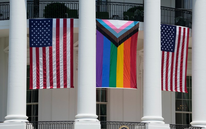 'Pursuing his twisted agenda,' Biden puts progress flags on par with Old Glory