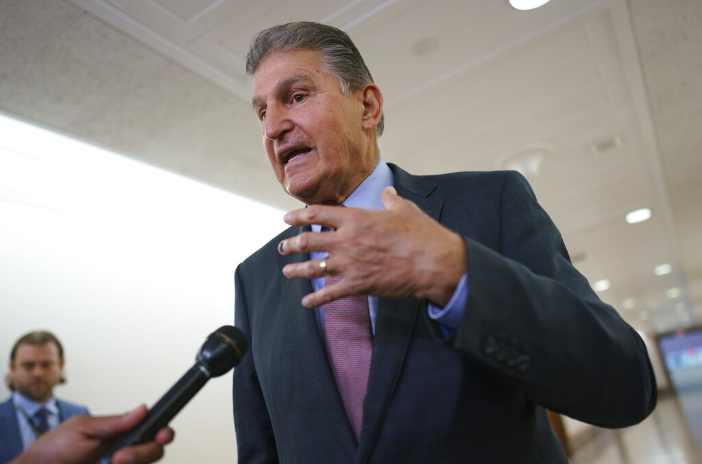 Manchin wants to codify Roe?