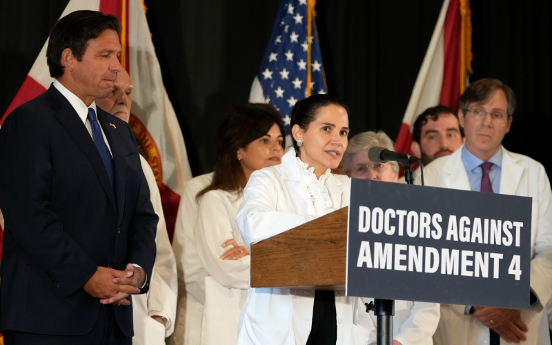 DeSantis and docs urge Floridians to keep state pro-life