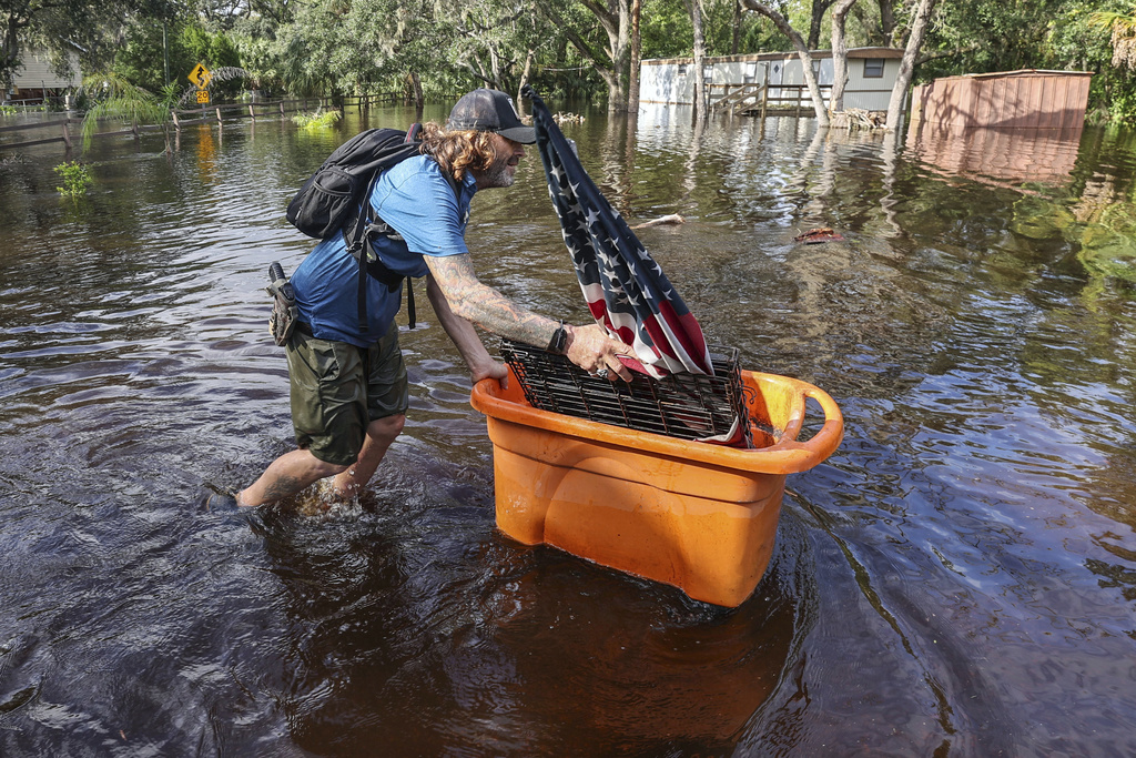 Florida residents returning home to assess Hurricane Milton's damage