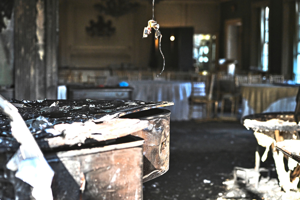 Pennsylvania man facing multiple charges after massive fire at governor's mansion