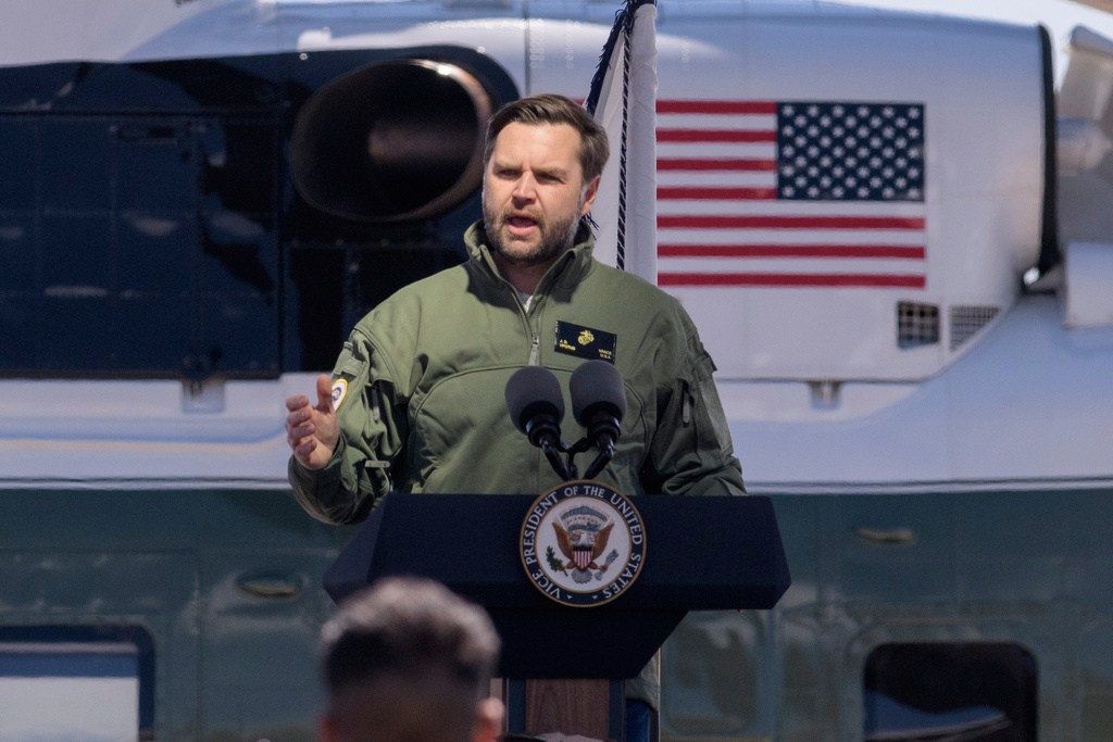 VP Vance and wife visit U.S. military base in Greenland