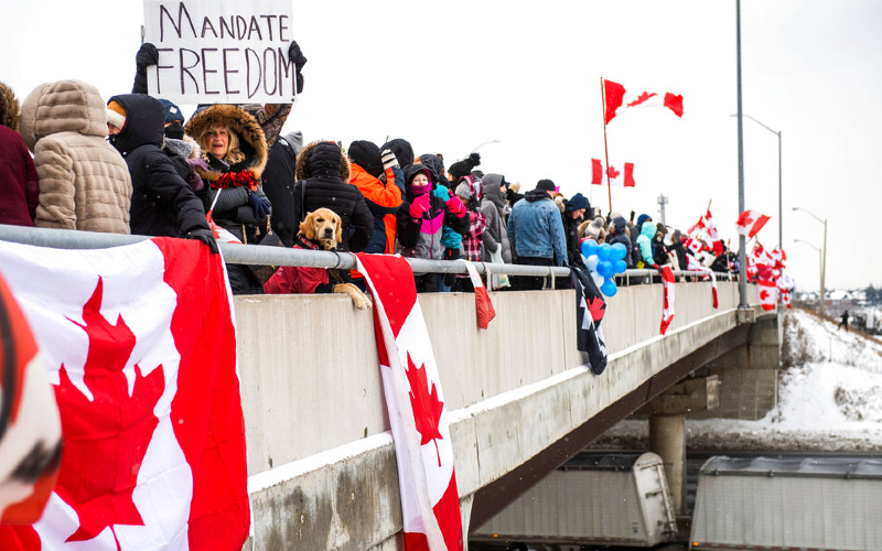 Blindsided by Canadian truckers, globalism is stamping out the spark