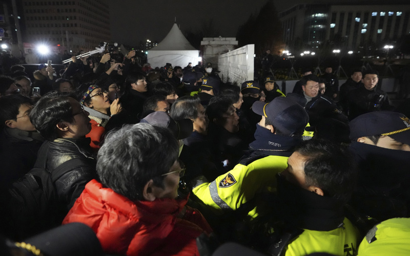 South Korean president declares martial law, accusing opposition of anti-state activity