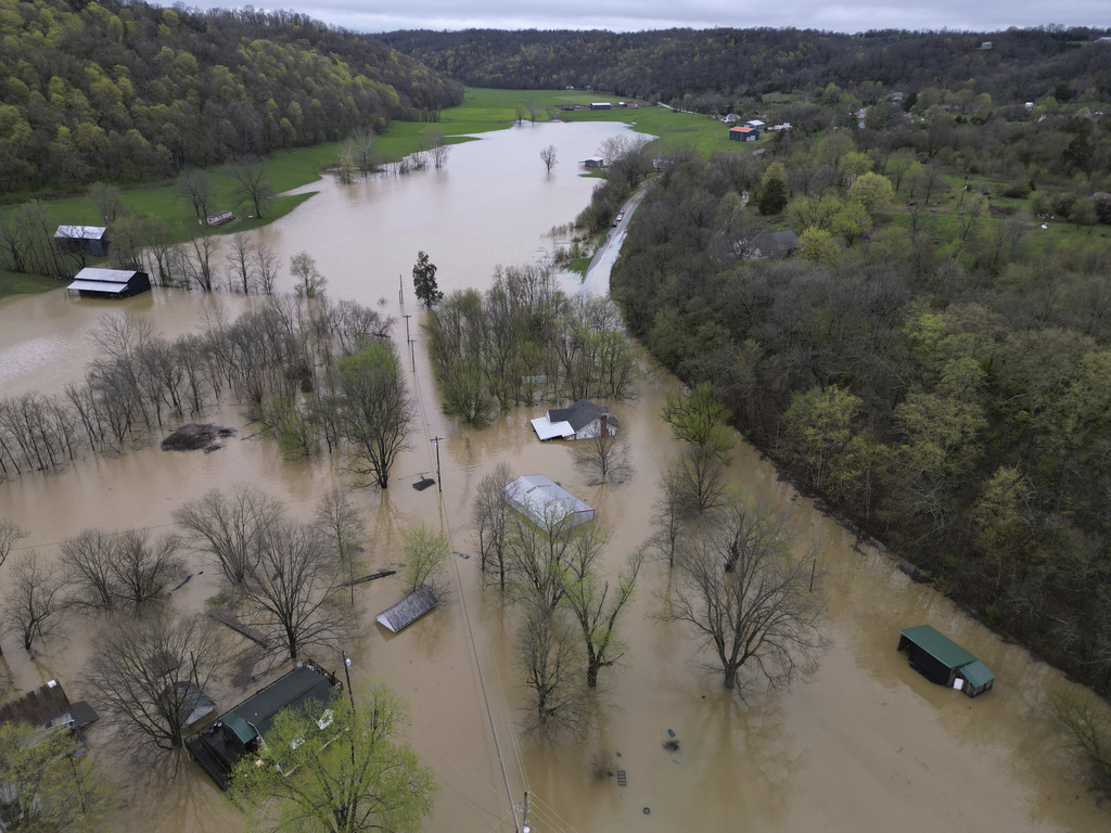 Death toll rises to 18 after days of deadly flooding in the US South