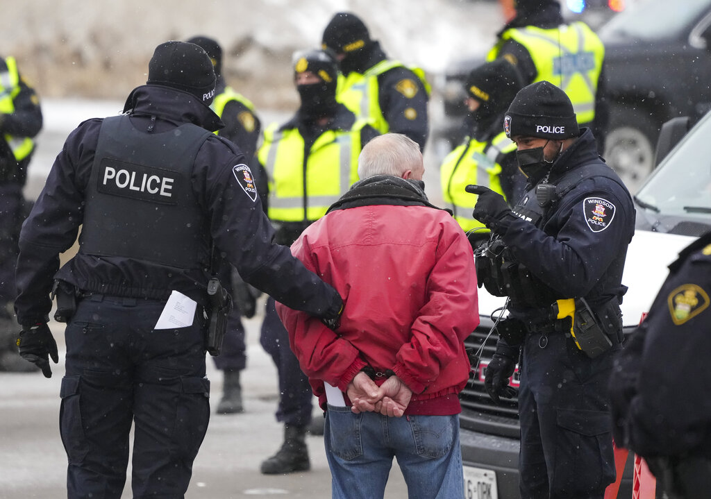 American media on truckers' protest: 'There's nothing here … move along'