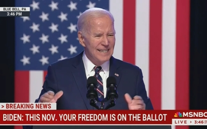 GOP senator describes Biden's goal: Maintain power no matter the consequences