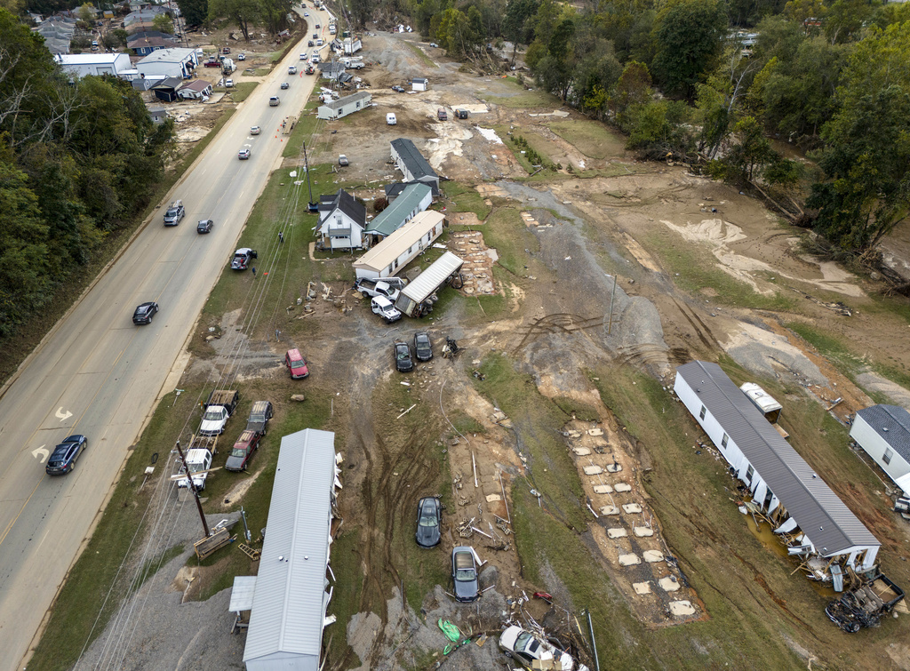 Long water and power outages from Helene test patience in the Carolinas and Georgia