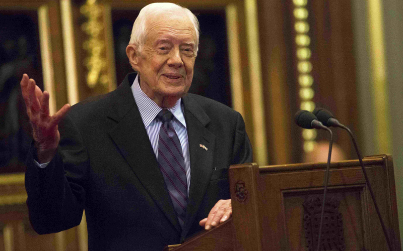 Jimmy Carter, the 39th US president, has died at 100