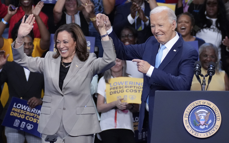 Passive-aggressive Biden wants Harris to lose